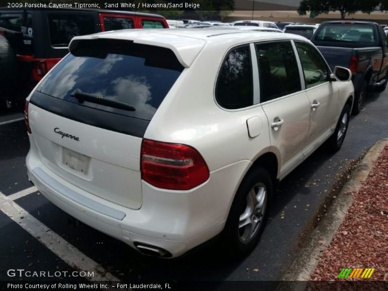 Sand White / Havanna/Sand Beige 2009 Porsche Cayenne Tiptronic