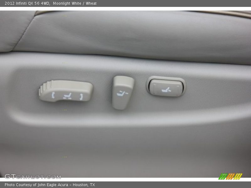 Moonlight White / Wheat 2012 Infiniti QX 56 4WD