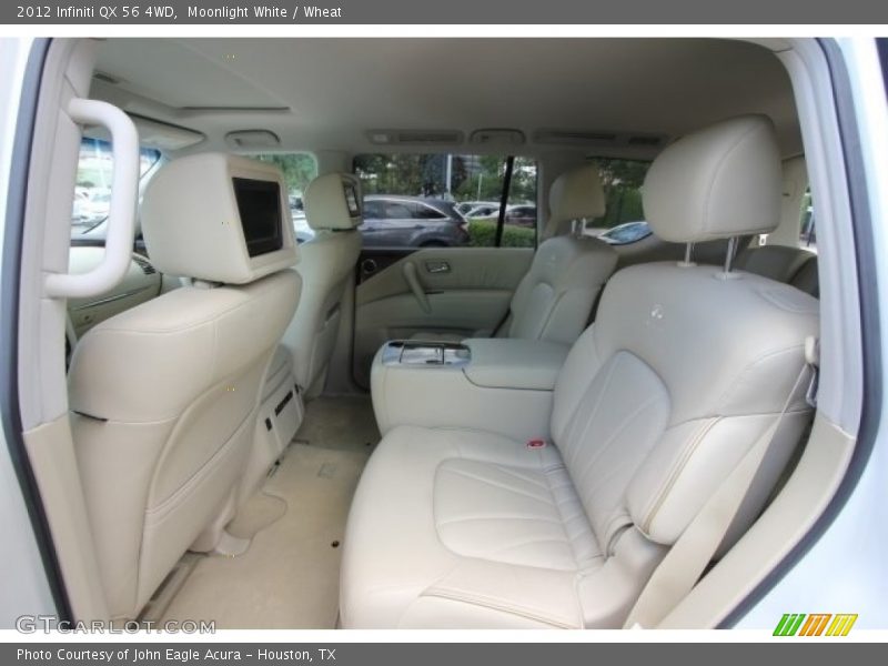 Moonlight White / Wheat 2012 Infiniti QX 56 4WD