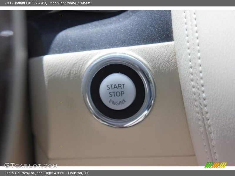Moonlight White / Wheat 2012 Infiniti QX 56 4WD