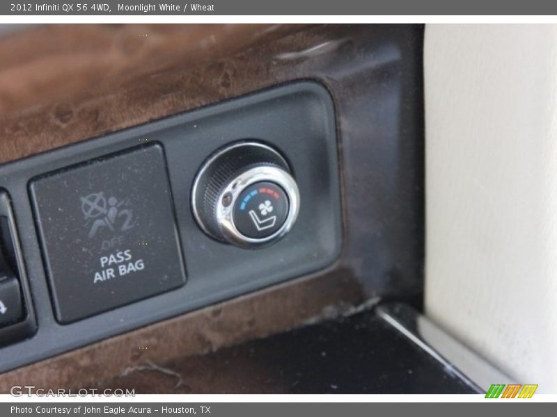 Moonlight White / Wheat 2012 Infiniti QX 56 4WD