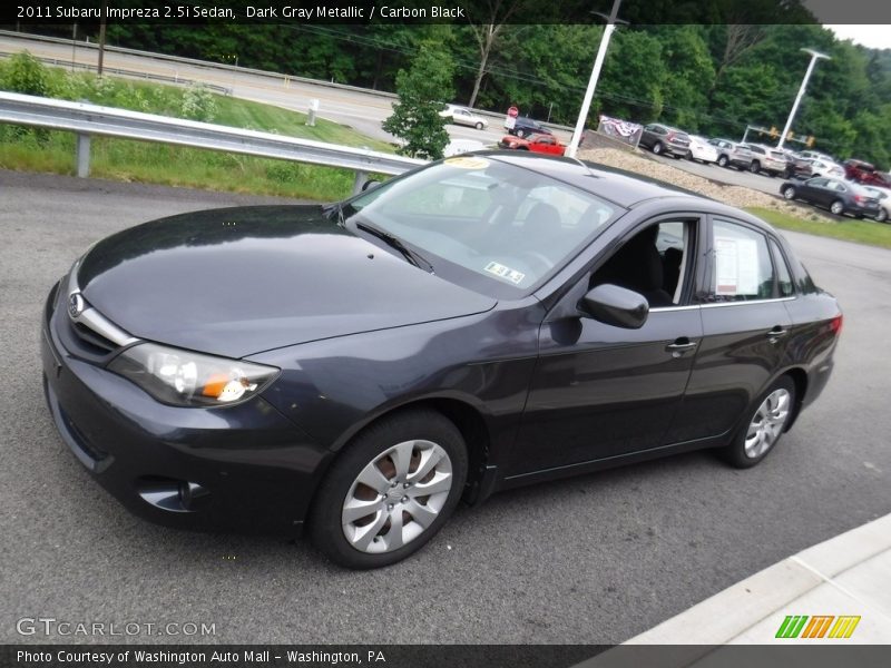 Dark Gray Metallic / Carbon Black 2011 Subaru Impreza 2.5i Sedan