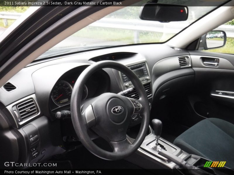 Dark Gray Metallic / Carbon Black 2011 Subaru Impreza 2.5i Sedan