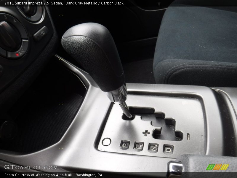 Dark Gray Metallic / Carbon Black 2011 Subaru Impreza 2.5i Sedan