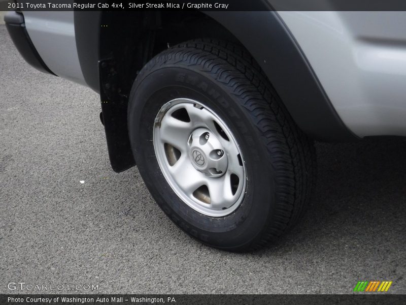 Silver Streak Mica / Graphite Gray 2011 Toyota Tacoma Regular Cab 4x4