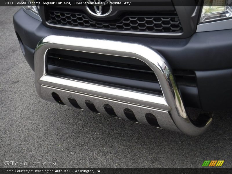 Silver Streak Mica / Graphite Gray 2011 Toyota Tacoma Regular Cab 4x4