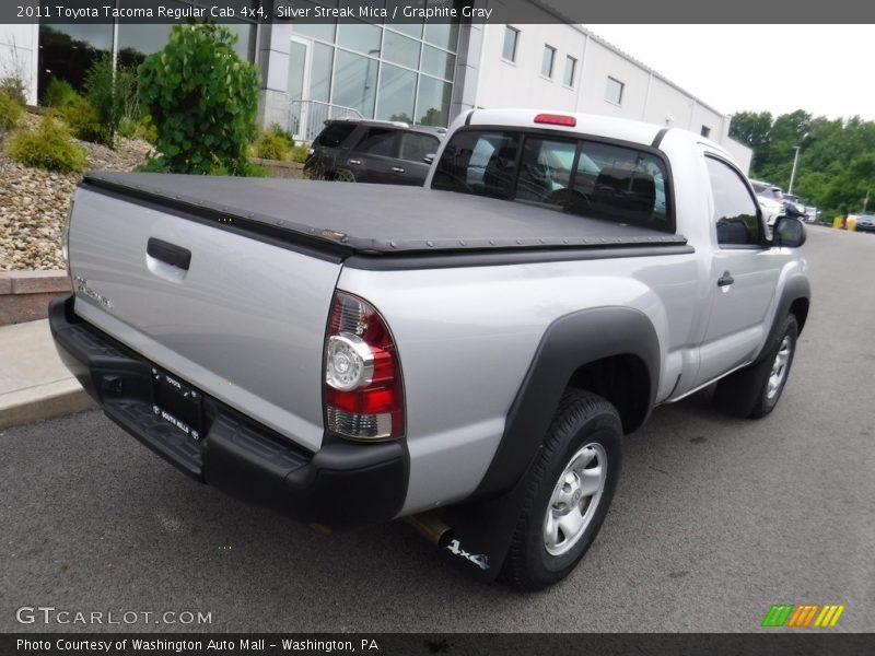 Silver Streak Mica / Graphite Gray 2011 Toyota Tacoma Regular Cab 4x4