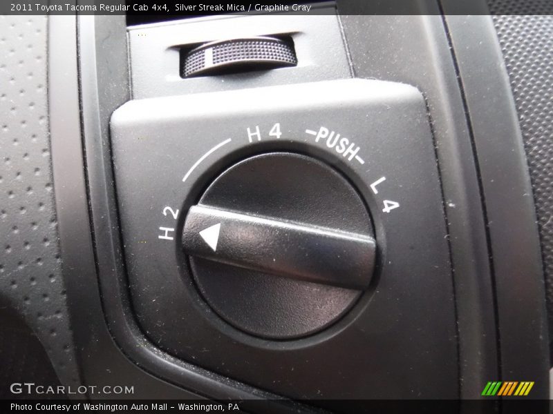 Silver Streak Mica / Graphite Gray 2011 Toyota Tacoma Regular Cab 4x4