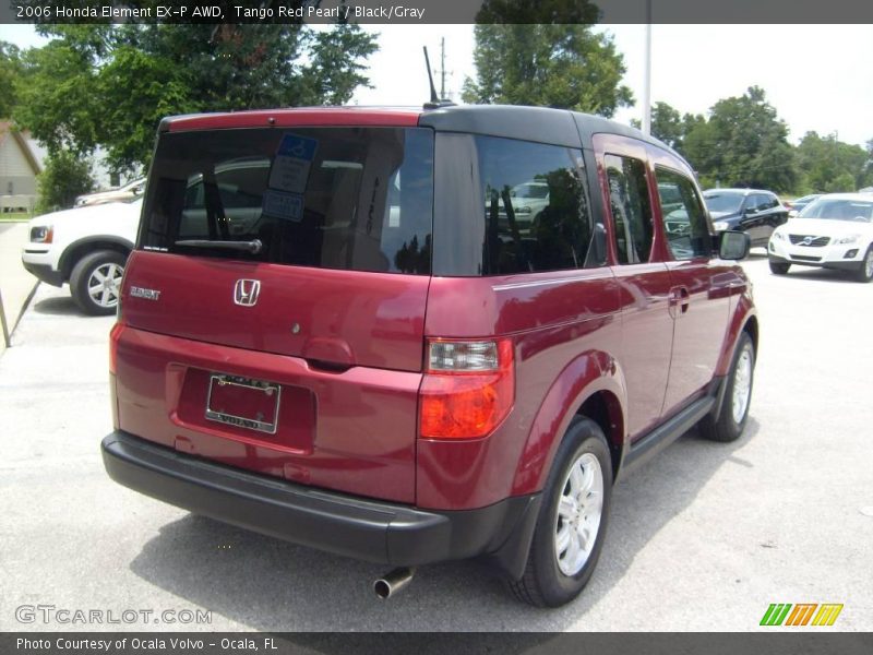 Tango Red Pearl / Black/Gray 2006 Honda Element EX-P AWD