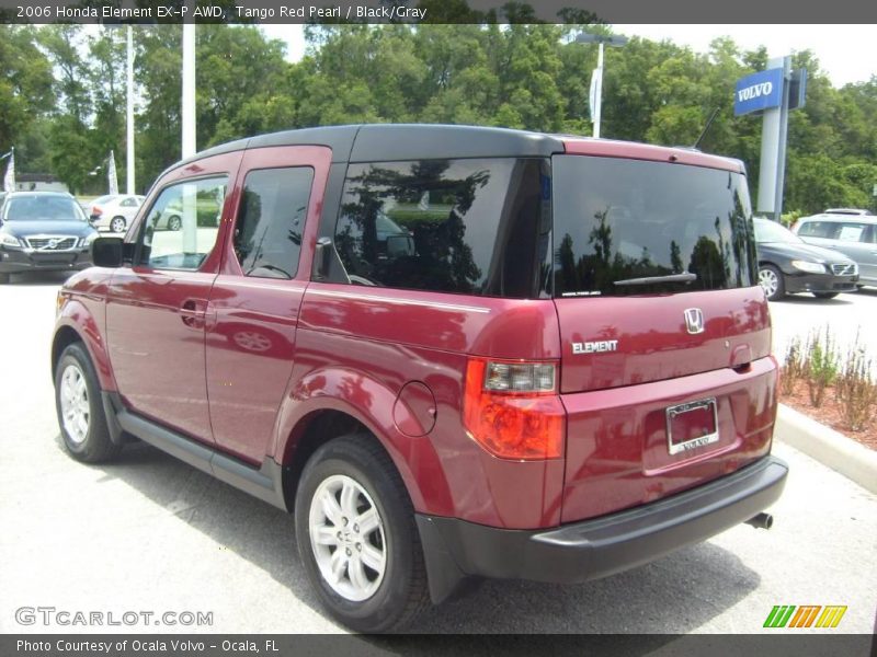 Tango Red Pearl / Black/Gray 2006 Honda Element EX-P AWD