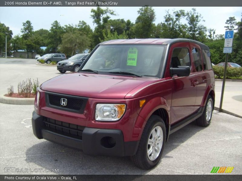 Tango Red Pearl / Black/Gray 2006 Honda Element EX-P AWD