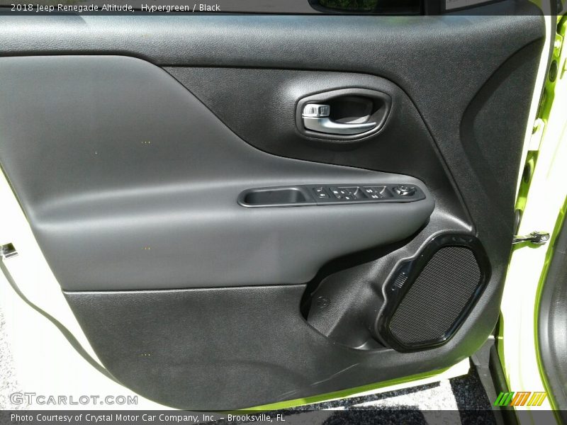 Hypergreen / Black 2018 Jeep Renegade Altitude