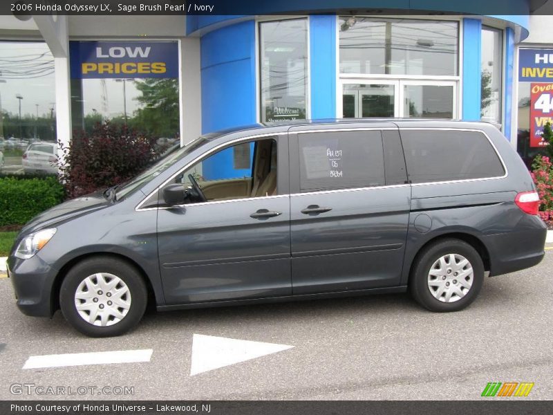 Sage Brush Pearl / Ivory 2006 Honda Odyssey LX