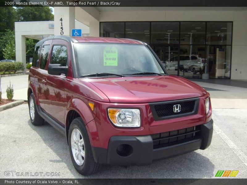 Tango Red Pearl / Black/Gray 2006 Honda Element EX-P AWD