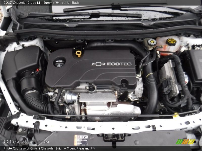 Summit White / Jet Black 2017 Chevrolet Cruze LT
