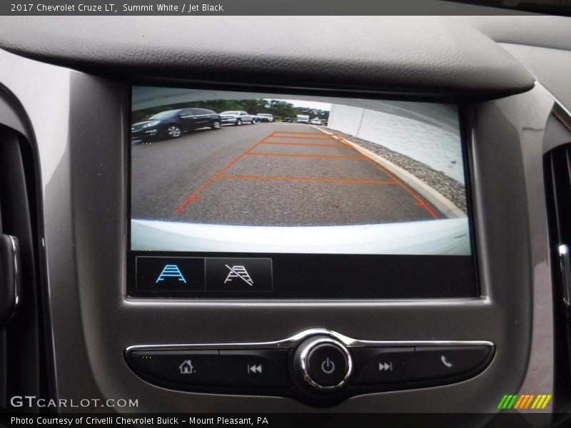 Summit White / Jet Black 2017 Chevrolet Cruze LT