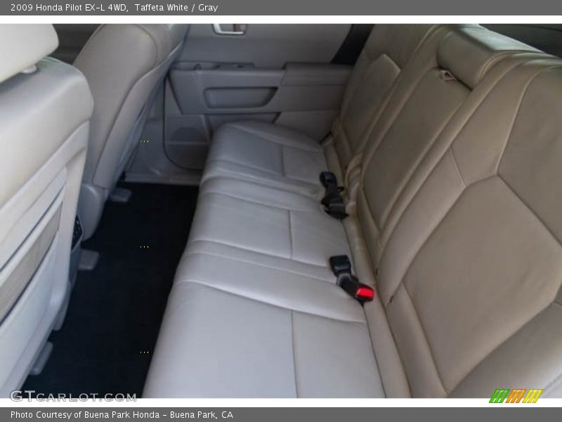 Taffeta White / Gray 2009 Honda Pilot EX-L 4WD