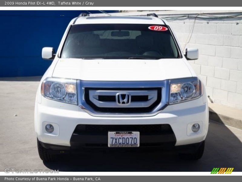 Taffeta White / Gray 2009 Honda Pilot EX-L 4WD