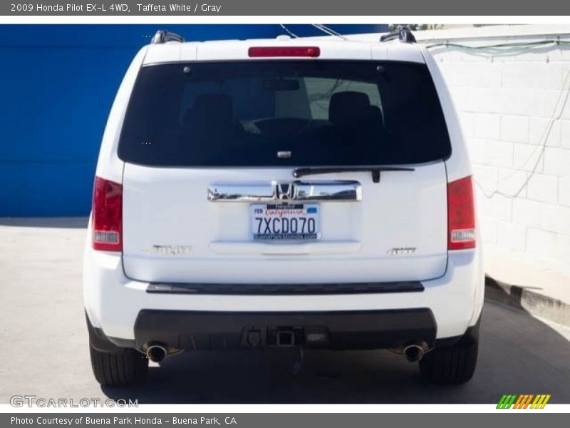Taffeta White / Gray 2009 Honda Pilot EX-L 4WD