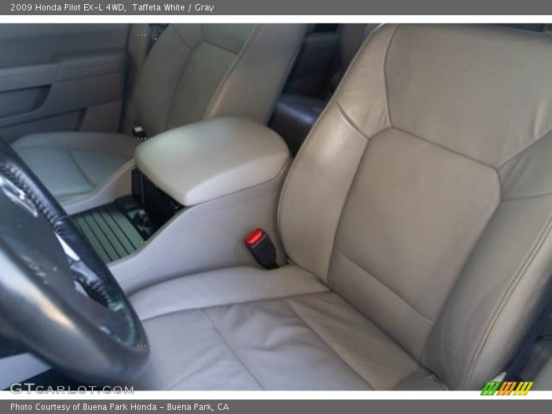 Taffeta White / Gray 2009 Honda Pilot EX-L 4WD