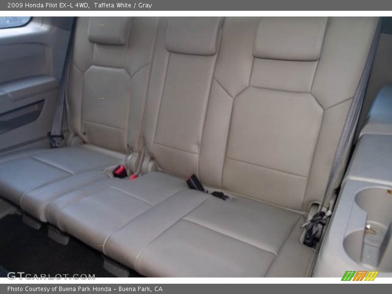 Taffeta White / Gray 2009 Honda Pilot EX-L 4WD