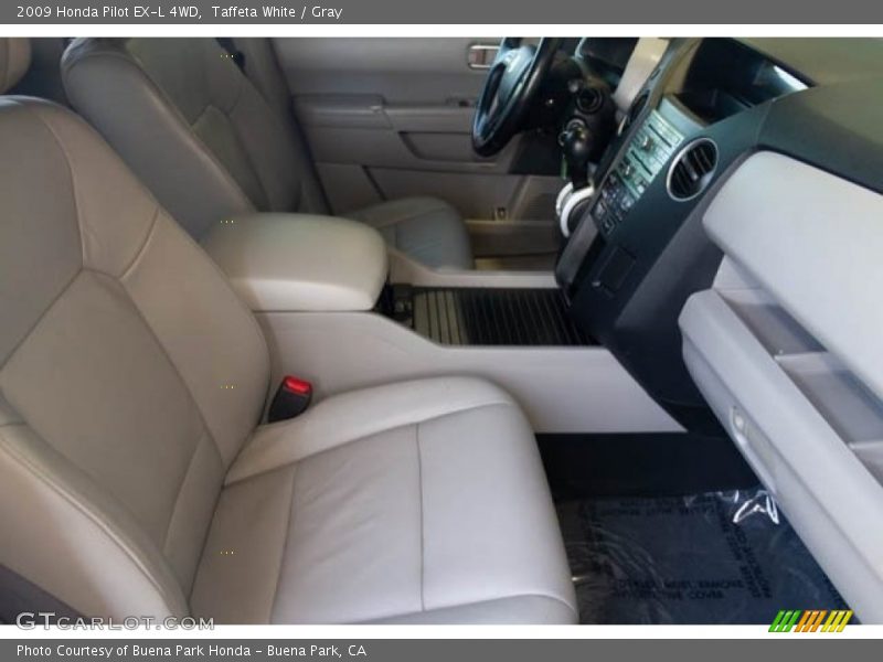 Taffeta White / Gray 2009 Honda Pilot EX-L 4WD