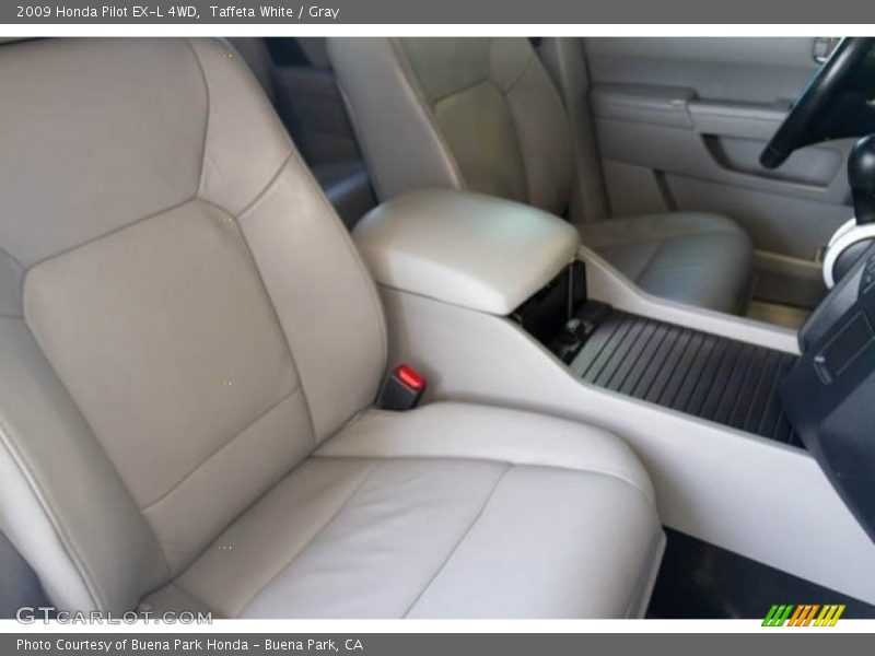 Taffeta White / Gray 2009 Honda Pilot EX-L 4WD