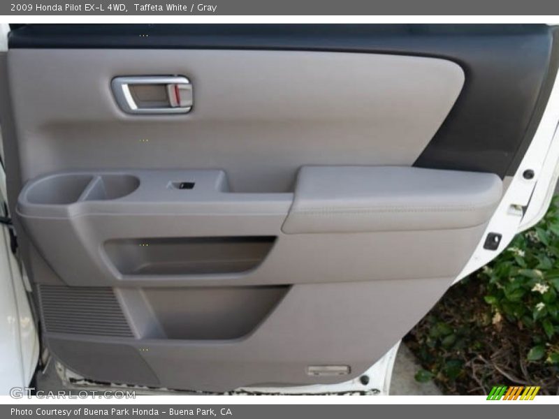 Taffeta White / Gray 2009 Honda Pilot EX-L 4WD