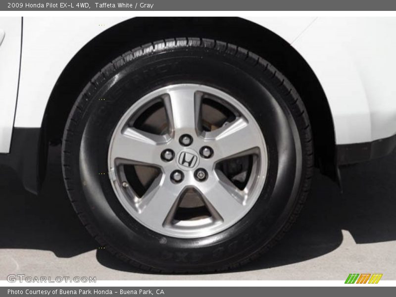 Taffeta White / Gray 2009 Honda Pilot EX-L 4WD