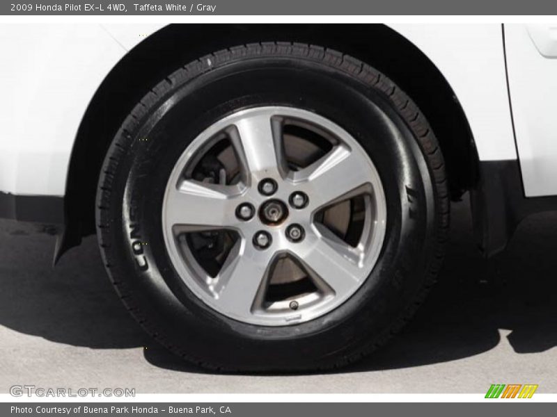 Taffeta White / Gray 2009 Honda Pilot EX-L 4WD