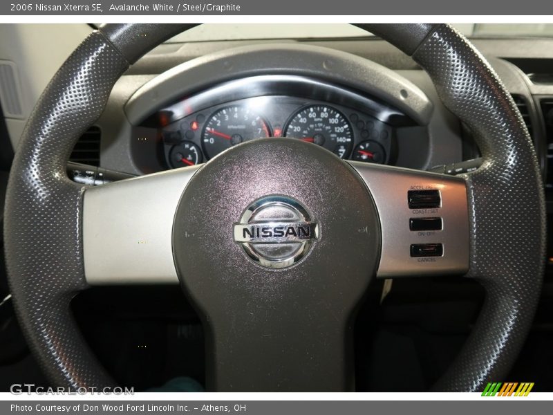 Avalanche White / Steel/Graphite 2006 Nissan Xterra SE