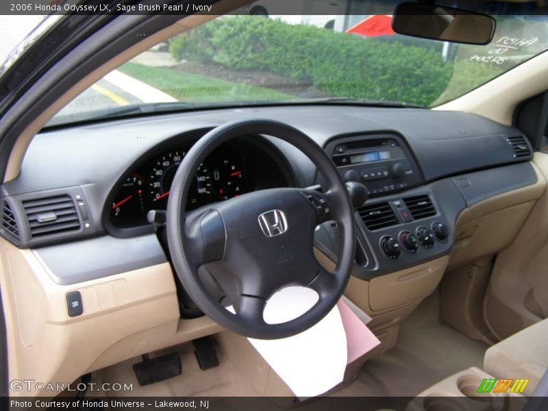 Sage Brush Pearl / Ivory 2006 Honda Odyssey LX