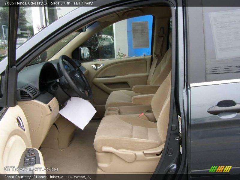 Sage Brush Pearl / Ivory 2006 Honda Odyssey LX
