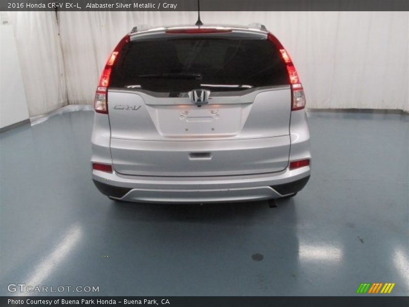 Alabaster Silver Metallic / Gray 2016 Honda CR-V EX-L