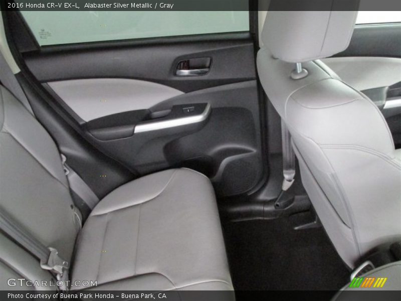 Alabaster Silver Metallic / Gray 2016 Honda CR-V EX-L