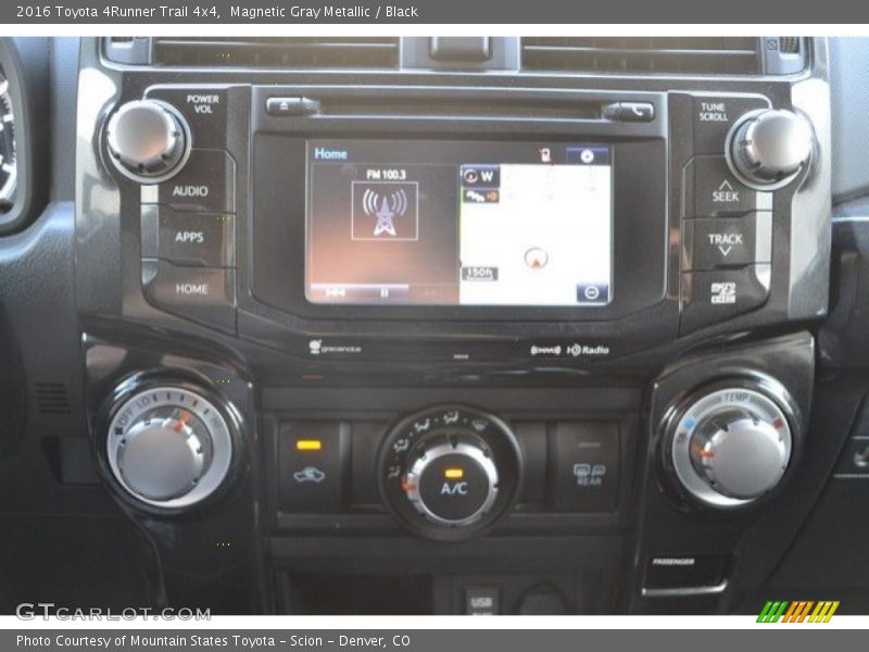 Magnetic Gray Metallic / Black 2016 Toyota 4Runner Trail 4x4