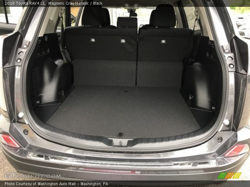 Magnetic Gray Metallic / Black 2018 Toyota RAV4 LE