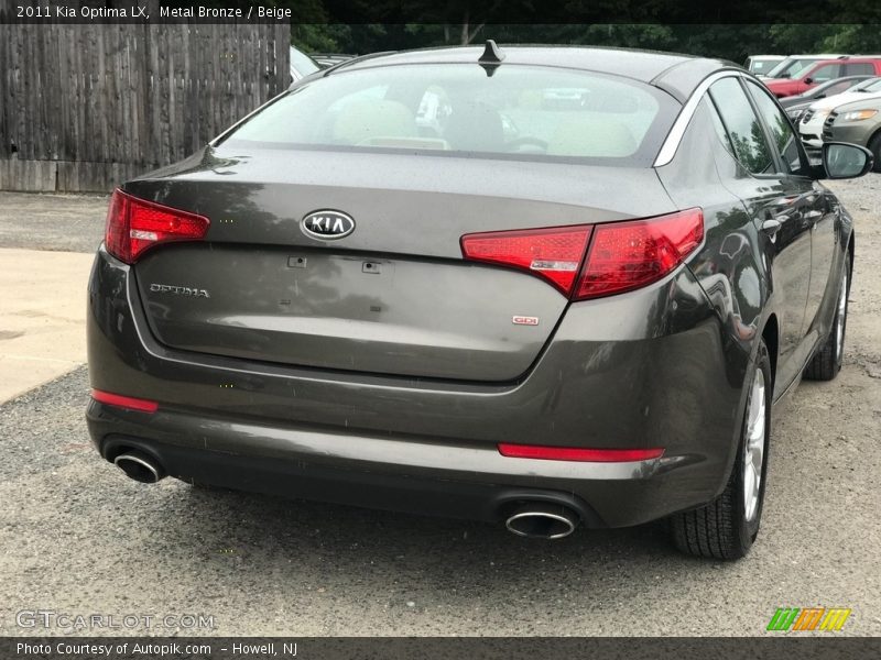 Metal Bronze / Beige 2011 Kia Optima LX