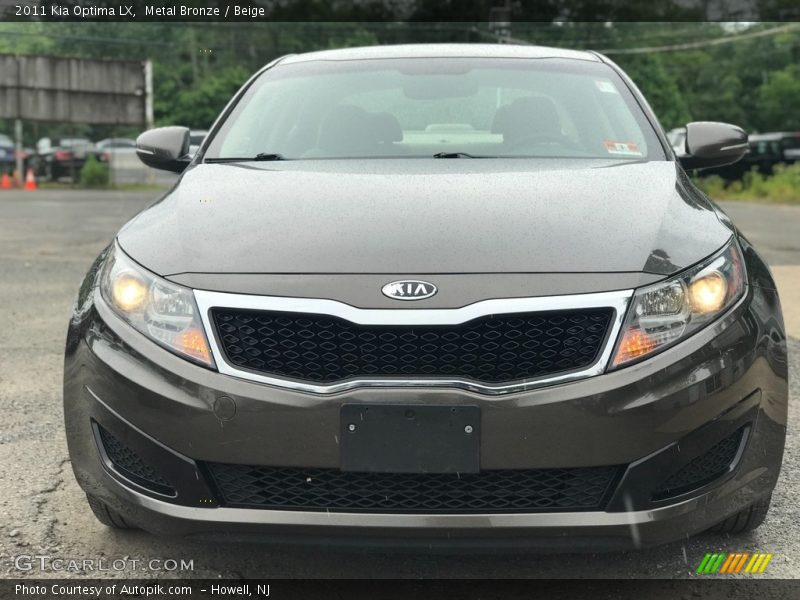Metal Bronze / Beige 2011 Kia Optima LX