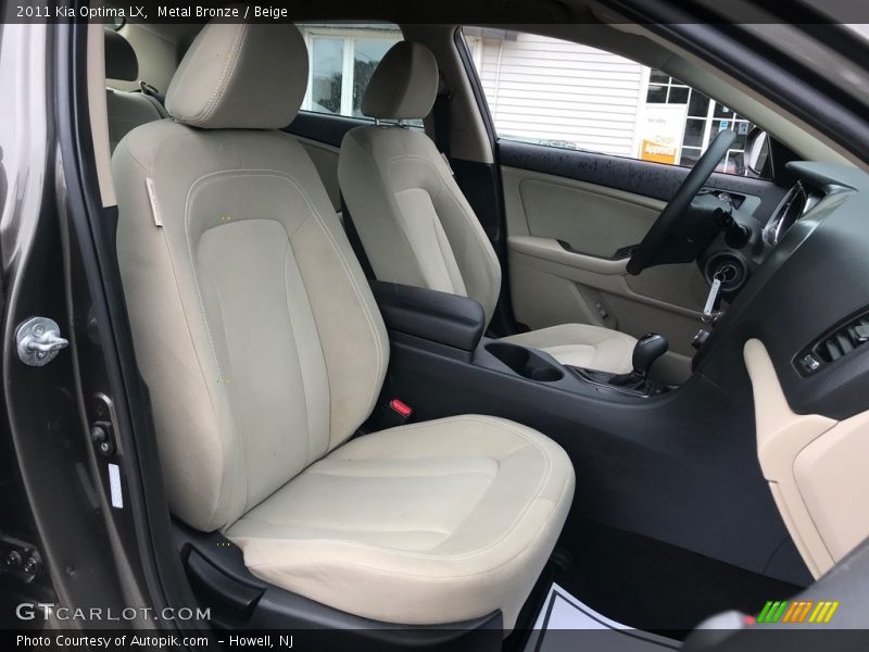 Metal Bronze / Beige 2011 Kia Optima LX