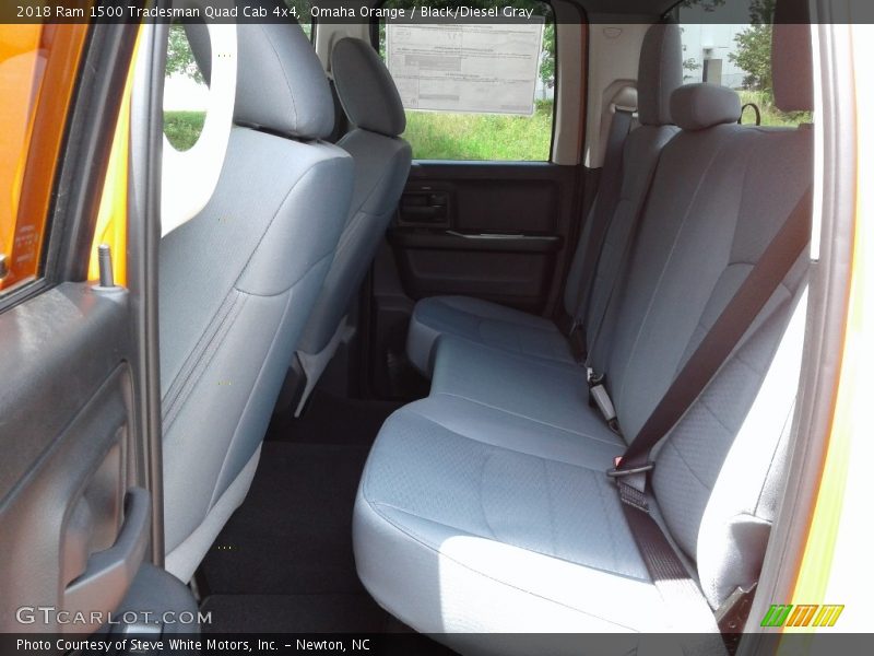 Omaha Orange / Black/Diesel Gray 2018 Ram 1500 Tradesman Quad Cab 4x4