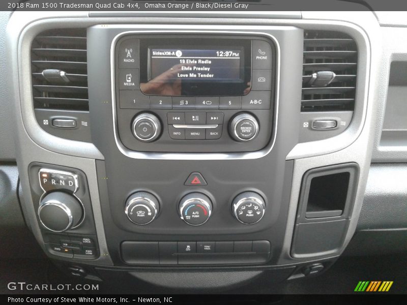 Omaha Orange / Black/Diesel Gray 2018 Ram 1500 Tradesman Quad Cab 4x4