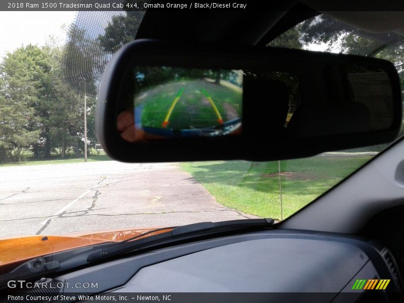 Omaha Orange / Black/Diesel Gray 2018 Ram 1500 Tradesman Quad Cab 4x4