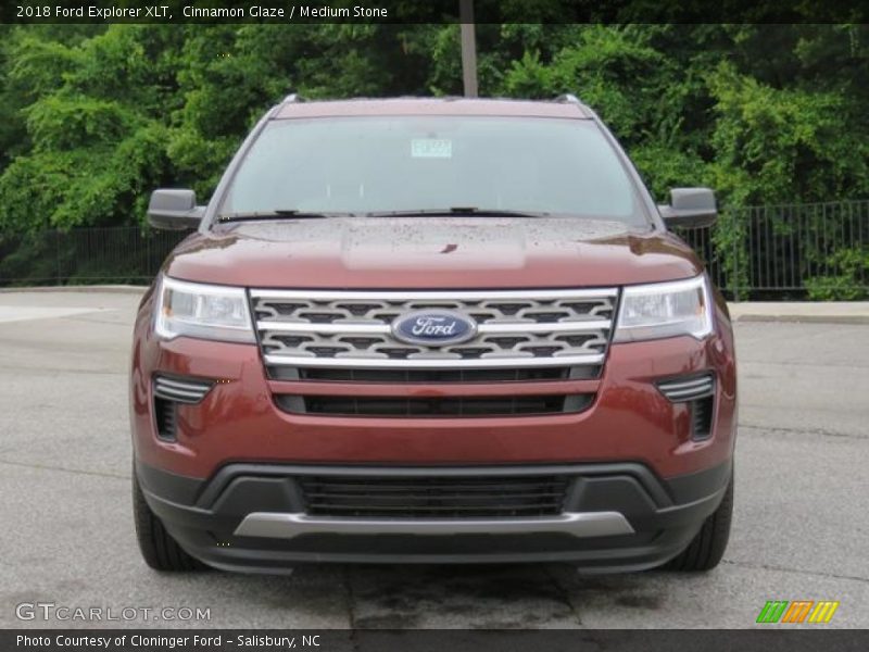 Cinnamon Glaze / Medium Stone 2018 Ford Explorer XLT