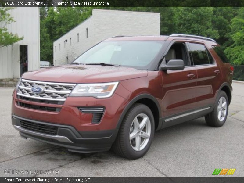 Cinnamon Glaze / Medium Stone 2018 Ford Explorer XLT