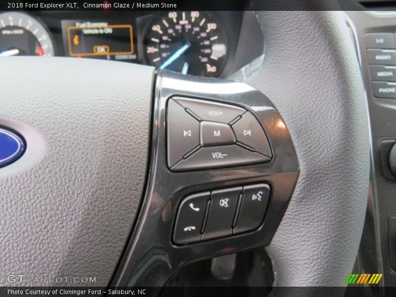 Cinnamon Glaze / Medium Stone 2018 Ford Explorer XLT