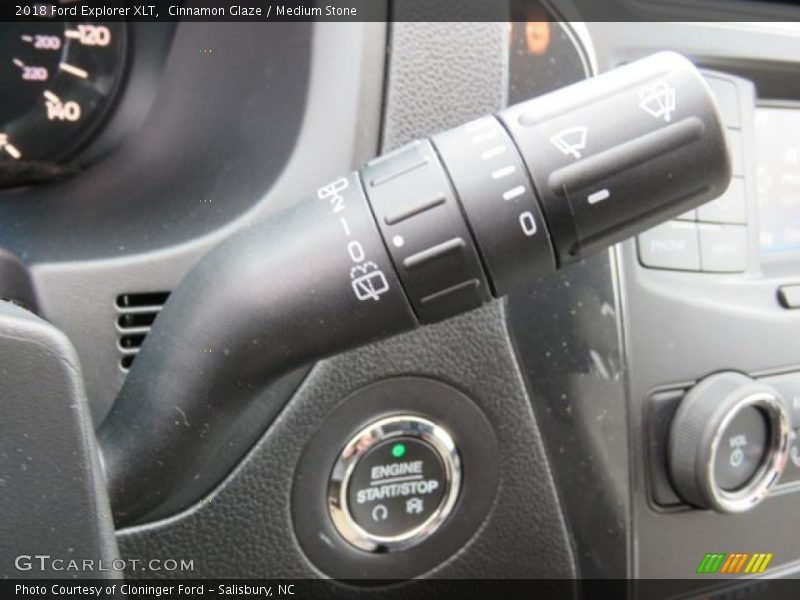 Cinnamon Glaze / Medium Stone 2018 Ford Explorer XLT