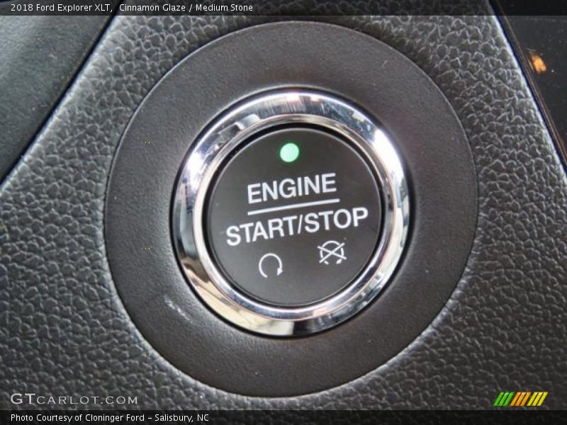 Cinnamon Glaze / Medium Stone 2018 Ford Explorer XLT