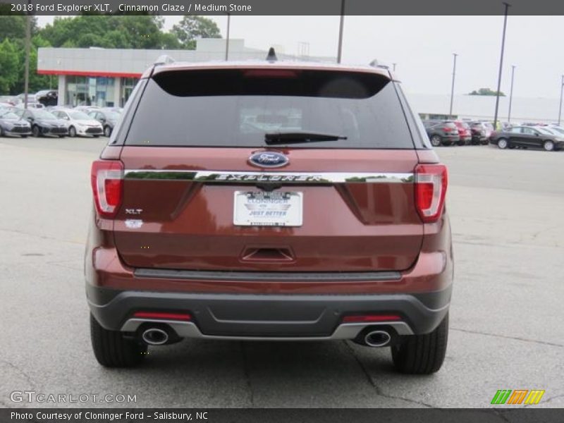 Cinnamon Glaze / Medium Stone 2018 Ford Explorer XLT