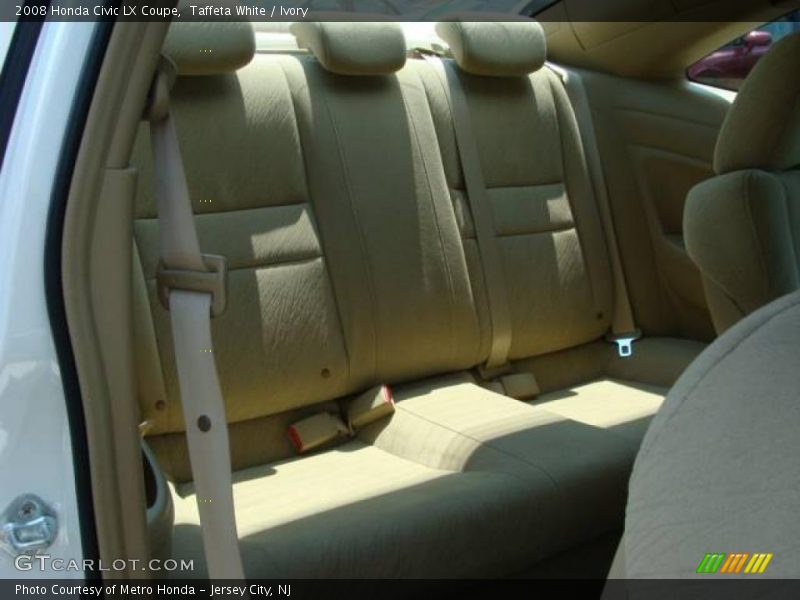 Taffeta White / Ivory 2008 Honda Civic LX Coupe